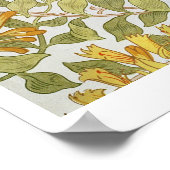 'Honeysuckle'-ontwerp, 1883 Poster (Hoek)