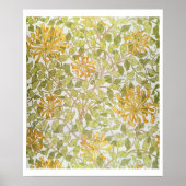 'Honeysuckle'-ontwerp, 1883 Poster (Voorkant)