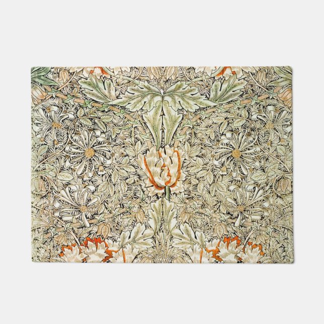 Honeysuckle Pattern (1876) van William Morris Deurmat (Voorkant)