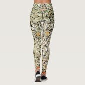 Honeysuckle Pattern (1876) van William Morris Leggings (Achterkant)