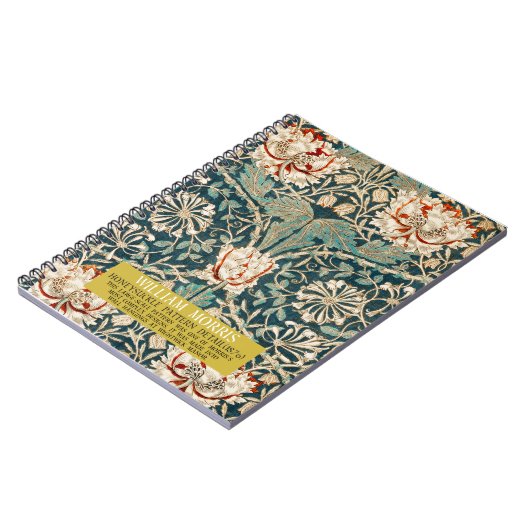 Honeysuckle Pattern - Design of William Morris Notitieboek (Linkerzijde)