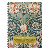 Honeysuckle Pattern - Design of William Morris Notitieboek (Voorkant)