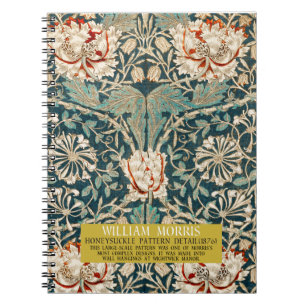 Honeysuckle Pattern - Design of William Morris Notitieboek