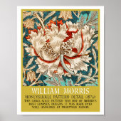 Honeysuckle Pattern - Design of William Morris Poster (Voorkant)
