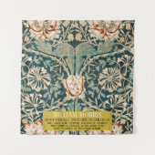 Honeysuckle Pattern - Design of William Morris Wandkleed (Voorkant)