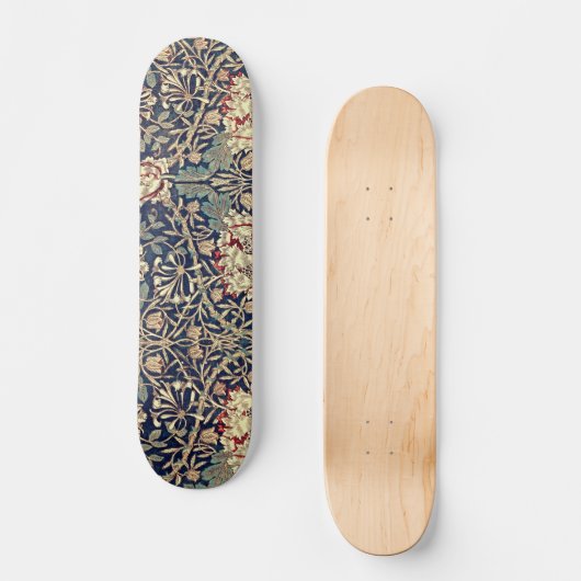 Honeysuckle Pattern Persoonlijk Skateboard (Voorkant)
