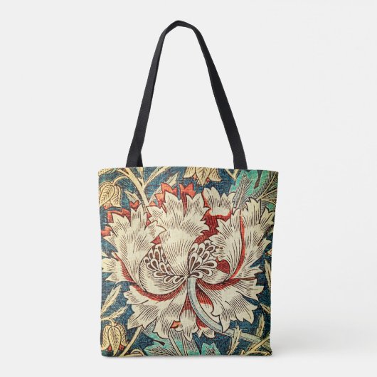 Honeysuckle Pattern Tote Bag (Achterkant)
