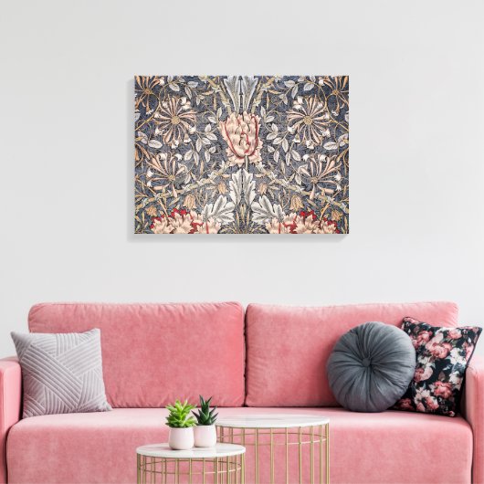 Honeysuckle Print (van William Morris) (Insitu (Woonkamer))