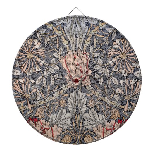 Honeysuckle Print (van William Morris) Dartbord (Voorkant)