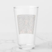 Honeysuckle Print (van William Morris) Glas (Achterkant)