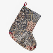Honeysuckle Print (van William Morris) Grote Kerstsok (Voorkant (Hangend))