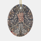 Honeysuckle Print (van William Morris) Keramisch Ornament (Rechts)
