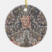 Honeysuckle Print (van William Morris) Keramisch Ornament (Voorkant)