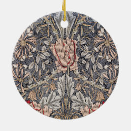 Honeysuckle Print (van William Morris) Keramisch Ornament
