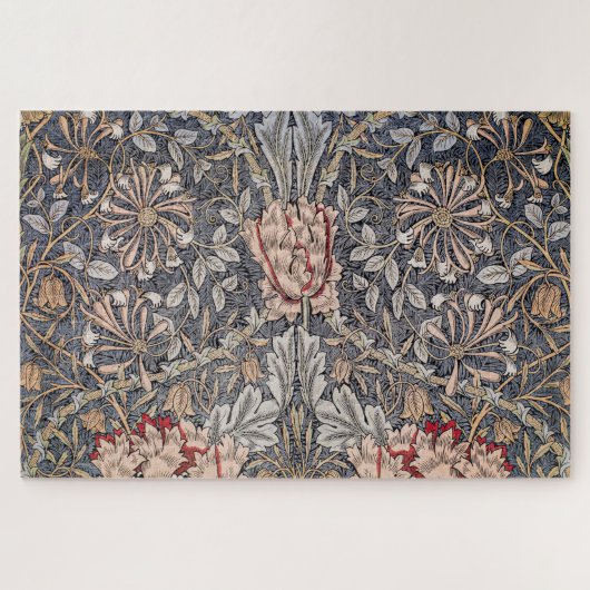 Honeysuckle Print (van William Morris) Legpuzzel (Horizontaal)
