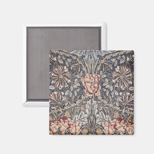 Honeysuckle Print (van William Morris) Magneet (Voorkant / Achterkant)