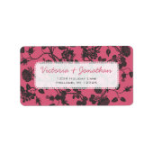 Honeysuckle Roses Return Address Label