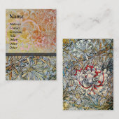 HONEYSUCKLE Roze Rood Wit Bruin Goud Geel Flora Visitekaartje (Voorkant / Achterkant)