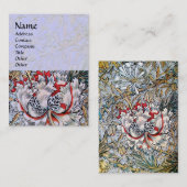 HONEYSUCKLE, roze, wit bruin Visitekaartje (Voorkant / Achterkant)