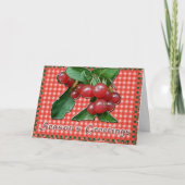 Honeysuckle Season's Greetings Kaart (Voorkant)