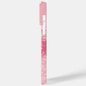 Honeysuckle Swirl Grunge iPhone Case (Achterkant / Links)