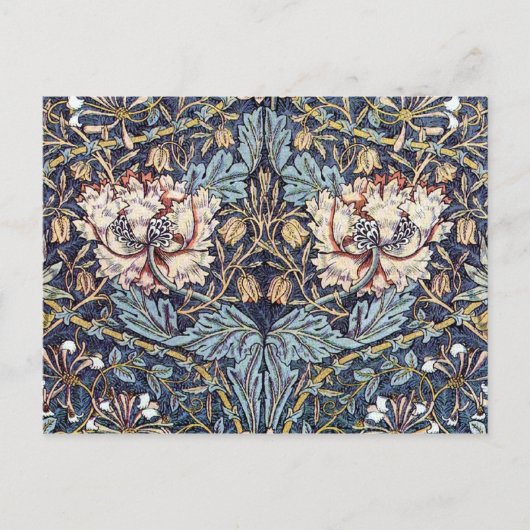 Honeysuckle Textile Design Briefkaart (Voorkant)