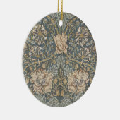 Honeysuckle van William Morris,  bloemen Art Keramisch Ornament (Rechts)