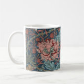 Honeysuckle van William Morris,  bloemen Art Koffiemok (Links)