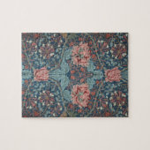 Honeysuckle van William Morris, bloemen Art Legpuzzel (Horizontaal)