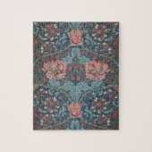 Honeysuckle van William Morris,  bloemen Art Legpuzzel (Verticaal)