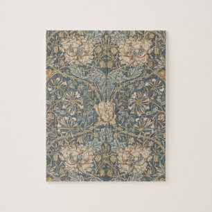 Honeysuckle van William Morris,  bloemen Art Legpuzzel