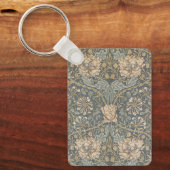 Honeysuckle van William Morris,  bloemen Art Sleutelhanger (Voorkant)
