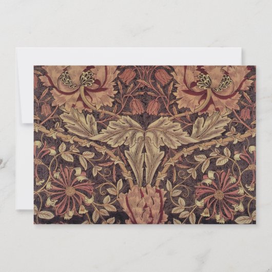 Honeysuckle van William Morris, Garden Flowers Art (Voorkant)