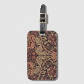 Honeysuckle van William Morris, Garden Flowers Art Bagagelabel (Voorkant (verticaal))