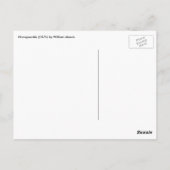 Honeysuckle van William Morris, Garden Flowers Art Briefkaart (Achterkant)