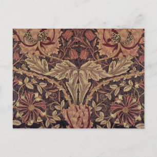 Honeysuckle van William Morris, Garden Flowers Art Briefkaart