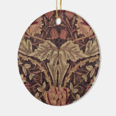 Honeysuckle van William Morris, Garden Flowers Art Keramisch Ornament (Links)