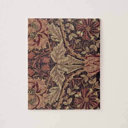 Honeysuckle van William Morris, Garden Flowers Art Legpuzzel (Verticaal)