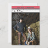 Honeysuckle Vintage Chandelier Kaart (Voorkant)