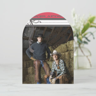 Honeysuckle Vintage Chandelier Wedding Invitations Kaart