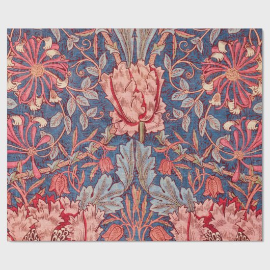 Honeysuckle, Wallpaper by William Morris Cadeaupapier (Vlak)