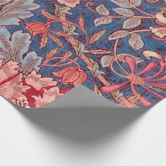 Honeysuckle, Wallpaper by William Morris Cadeaupapier (Hoek)