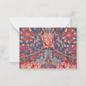 Honeysuckle, Wallpaper by William Morris Notitiekaartje (Voorkant)
