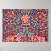 Honeysuckle, Wallpaper by William Morris Poster (Voorkant)