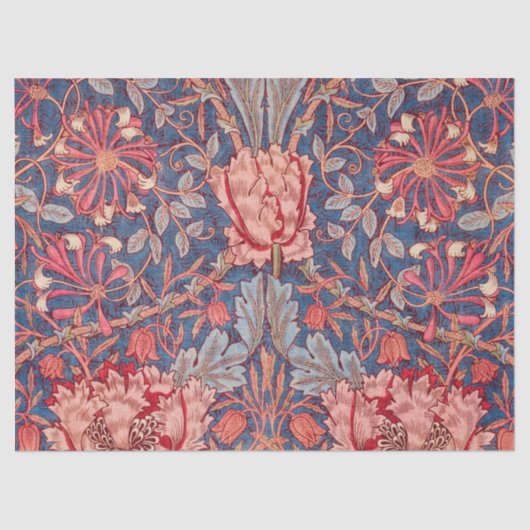 Honeysuckle, Wallpaper by William Morris Tissuepapier (Voorkant)