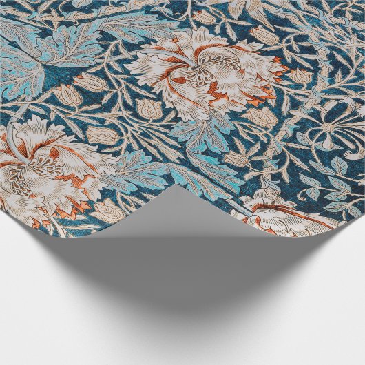 Honeysuckle, William Morris Cadeaupapier (Hoek)