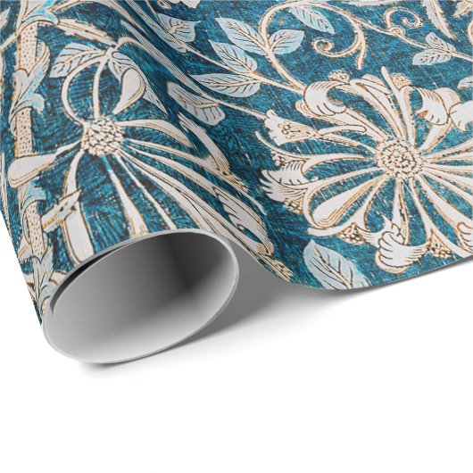 Honeysuckle, William Morris Cadeaupapier (Rol Hoek)