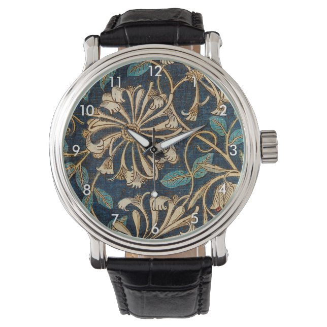 Honeysuckle, William Morris Horloge (Voorkant)