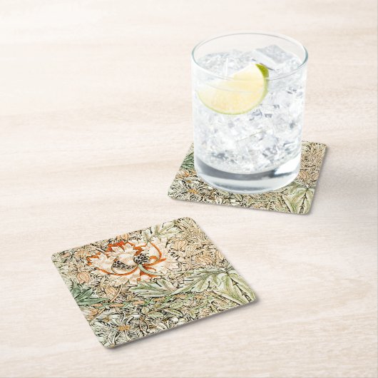 Honeysuckle, William Morris Kartonnen Onderzetters (Insitu)