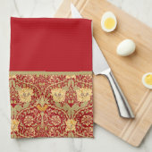 Honeysuckle William Morris Kitchen Towel Theedoek (Quarter Fold)